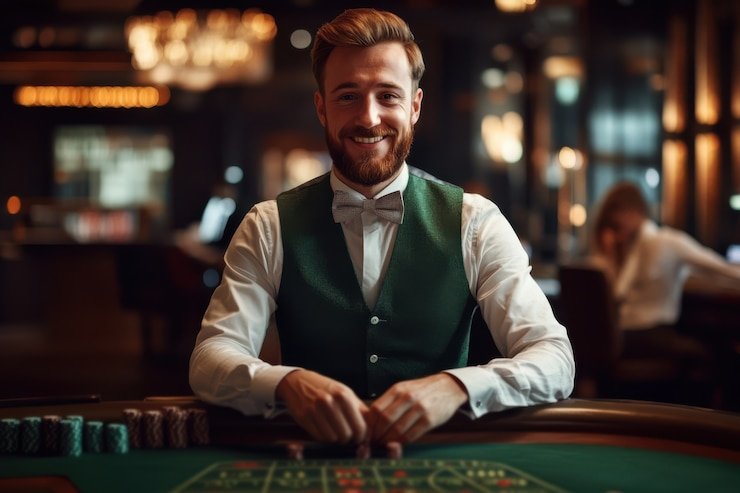 Link dewatogel live dealer game room with real croupiers