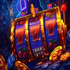 Mega Sevens slot game interface showing reel layout, paylines, and stake controls on link dewatogel